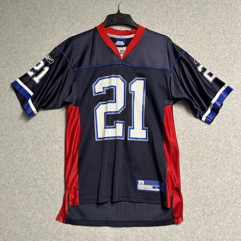 Buffalo Bills Jersey Willis McGahee Adult Small Blue Red White NFL Reebok Mens Cover