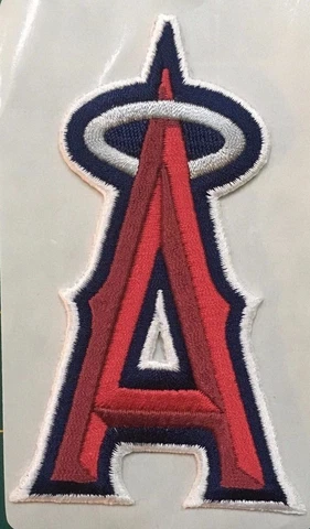 Anaheim AngelsA  MLB patch angels Baseball Hat Shirt Jersey Sleeve Patch 4" tall Cover