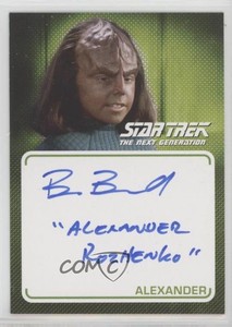 2022 Rittenhouse Inscription Alexander Rozhenko Brian Bonsall as Auto 11zy