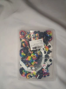 Rainbow Croc Charms 75pcs New Never Used - Picture 1 of 2