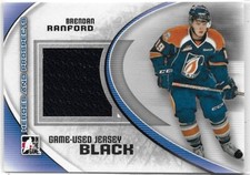 2011-12 Brendan Ranford ITG Heroes and Prospects Game-Used Jersey Black /100