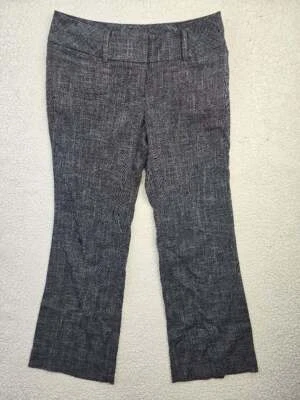 Women's Size 6 Petite Tweed Bootcut Dress Pants NY&C 7th Avenue LOW RISE Y2K - Image 1 of 4