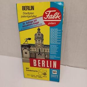 Falk Stadtplan Berlin Aug 1987 Mit Sonderkarte 750 Year West/East Berlin DDR