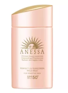Shiseido Anessa Perfect UV Mild Milk NA for Sensitive SPF50+/PA++++ 60ml - Picture 1 of 4