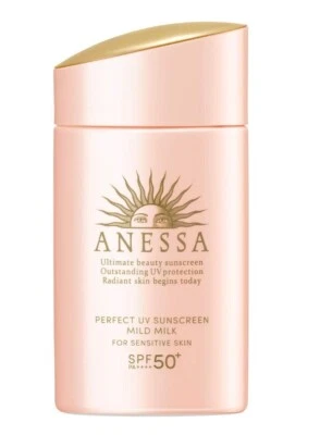 Shiseido Anessa Perfect UV Leche Suave NA para Sensitive SPF50+/PA++++ 60 ml Foto 1 de 4