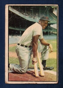 1953 Bowman Color Luke Easter #104 Cleveland Indians P