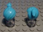 LEGO Figurine Accessoire Cheveux Turquoise pour Femme ( Fz 10 )