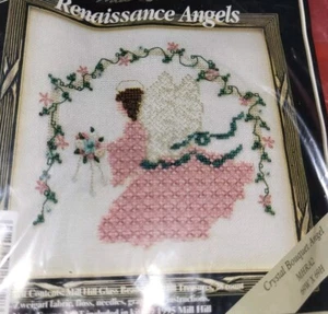 Mill Hill Renaissance Angels Crystal Bouquet Angel Cross Stitch Glass Bead Kit - Picture 1 of 4