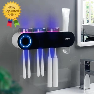 Toothbrush Holders for Bathrooms, UV Toothbrush Sanitizer and Holder Smart Home - Picture 1 of 12