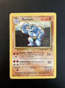 Pokemon Base Set 2 UNCOMMON Machoke 49/130 - Near Mint (NM) - Picture 1 of 1