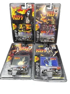 KISS Rock Band Simmons,Stanley Frehley, Criss set 4 Exclusive Johnny Lightning! - Picture 1 of 15