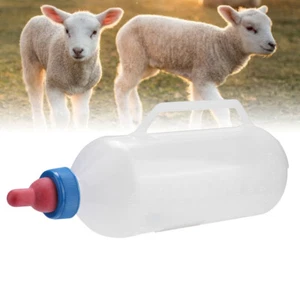 1L Lamb Milk Bottle Baby Goats Milk Feeding Feeder Nursing Bottle with Handle - Picture 1 of 7