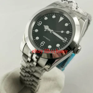 BLIGER 40mm black dial sapphire glass Stainless steel case automatic mens watch - Picture 1 of 6