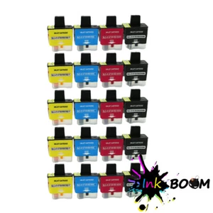 20 Ink Cartridge fits Brother LC41 DCP-110C DCP-120C MFC-620CN MFC-640CW - Picture 1 of 1
