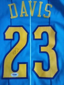ANTHONY DAVIS signed PELICANS jersey PSA/DNA COA SIZE XL LAKERS - Picture 1 of 7