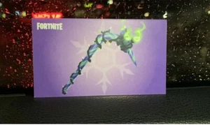 Fortnite Minty Pickaxe Card - Collector Scratched &Used Code Fast Free Shipping - Bild 1 von 1