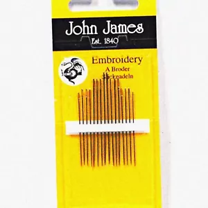 StitchMaster Assorted Embroidery Needles 5/10 - Picture 1 of 3