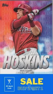 2020 Topps #RH-10 Rhys Hoskins - Image 1 of 2