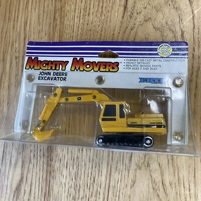 CASE 580E Backhoe Loader Tractor 1:32 Diecast Metal Toy ERTL 1988 Vintage NEW - Image 1 of 4