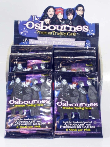 1 (ONE) NEW sealed 2002 Inkworks The Osbournes premium trading card pack Cover