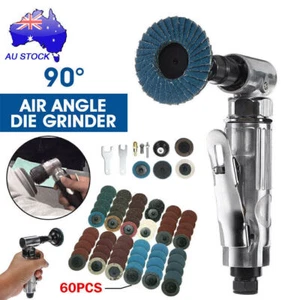 1/4" Air Angle Grinder 90 Degree Mini Pneumatic Kit for Polishing and Carving AU - Picture 1 of 17