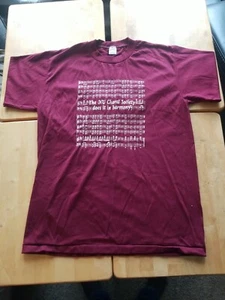 Vintage Single Stitch Sportswear Sz L The Nu Choral Society Does It In Harmony  - Picture 1 of 12