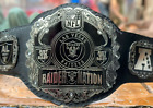 Las Vegas Raider Nation Nfl American Football League Championship Belt 2Mm Brass