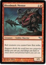 Bloodmark Mentor Shadowmoor Light Play MTG Magic DNA GAMES
