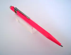 Ballpoint Pen Of Prestige Caran D'Ache Model 849 Pink New Of Stock MX102I - Picture 1 of 9
