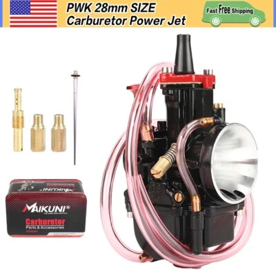 PWK 28 Carburetor For Ktm Yamaha Kawasaki Suzuki Honda KX SX YZ CR 28mm Carb Foto 1 de 4