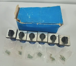 Kraus & Naimer CA10 A711 E Rotary Switch SIS U41140/002 New Lot of 6 - Picture 1 of 11