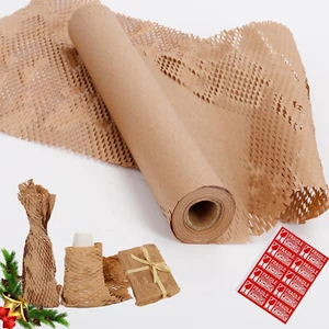 Honeycomb Packing Paper 15x512 inch Eco-Friendly Alternative to Bubble Wrap - Picture 1 of 6
