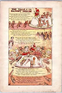 ANTHROPOMORPHIC MICE*JOLLY ROGER FLAG*1900*FRISBIE*BANDIT MOUSE TALES*LITHOGRAPH - Picture 1 of 2
