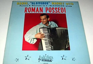 THE ROMAN POSSEDI BAND POLKA LP "DANCE" FANTASTIC POLKA ALBUM!! BUTTON BOX!! - Picture 1 of 2