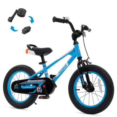 Bicicleta Freestyle EZ Niños Pequeños, Fácil Aprender Equilibrio para Andar en Bicicleta, Bala de 12 Pulgadas... Foto 1 de 4