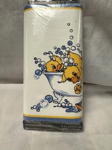 Bathworks Wall Border Rubber Ducky 15’ X6.875" Pre-pasted Washable NEW Lot Of 1 - Picture 1 of 3