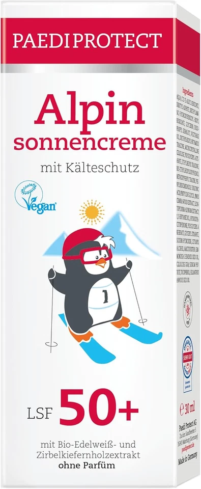 Crema Solare Viso Montagna SPF 50+ per Bambini E Adulti 30 Ml, Protezione Viso E - Immagine 1 di 4
