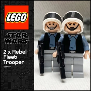 Original Lego Star Wars Minifigur 2 Rebel Rebel Fleet Troopers sw0187 7668 10198 - Bild 1 von 5