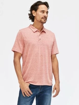 Threads 4 Thought Men’s Polo Size Small Burnt Orange Short Sleeve New “Green ♻️” - Image 1 of 4