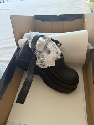 Black Trapunto Wedge - Image 1 of 4