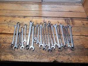 Lot Of Wrenches. Open And Box EndedTools For Mechanic Mixed Box Lot Os234 3 - Picture 1 of 6