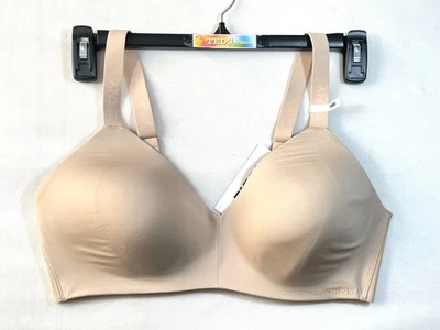 Nuevo con etiquetas Sujetador DKNY 38D Litewear Active Comfort sin aros para mujer DK7934 cachemir Foto 1 de 4