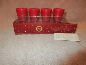 Vintage Crabtree & Evelyn NOEL Duft Votivkerzen Auslaufmodell 4er Set NEU - Bild 1 von 7