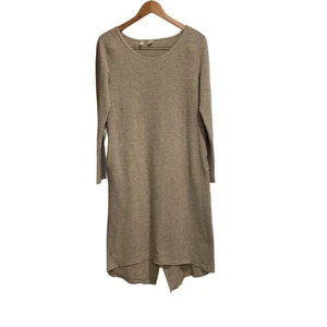 Vestido Suéter Moth Anthropologie Largo Midi Talla S Gris Jaspeado - Imagen 1 de 8