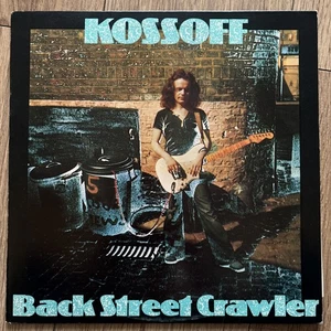 Paul Kossoff BACK STREET CRAWLER EX+/EX+ UK 1st Press Island Pink Rim A-1U/B-1U - Picture 1 of 8