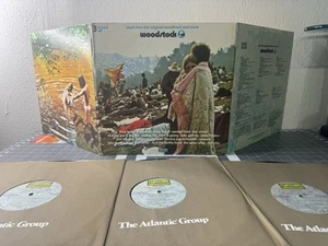 Woodstock Original Soundtrack Album 3 Vinyl Record Set Mint Condition! - Foto 1 di 13