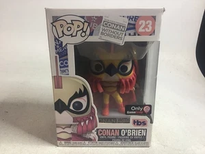 Funko Pop! GameStop EXCLUSIVE Conan O'Brien Without Borders Luchador #23 In Hand - Picture 1 of 6