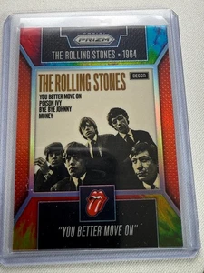 2025 Panini Prizm The Rolling Stones | Record #1 | Tie-Dye Prizm 16/49 - Picture 1 of 2