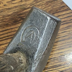 Vtg ATHA Tool Co 2# Blacksmith Hammer Sledge Head Cast Steel Horseshoe Logo - Picture 1 of 9