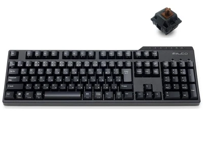 FILCO Majestouch Convertible 3 Mechanical Keyboard, Japanese Layout, 108 Keys, F - Image 1 of 4
